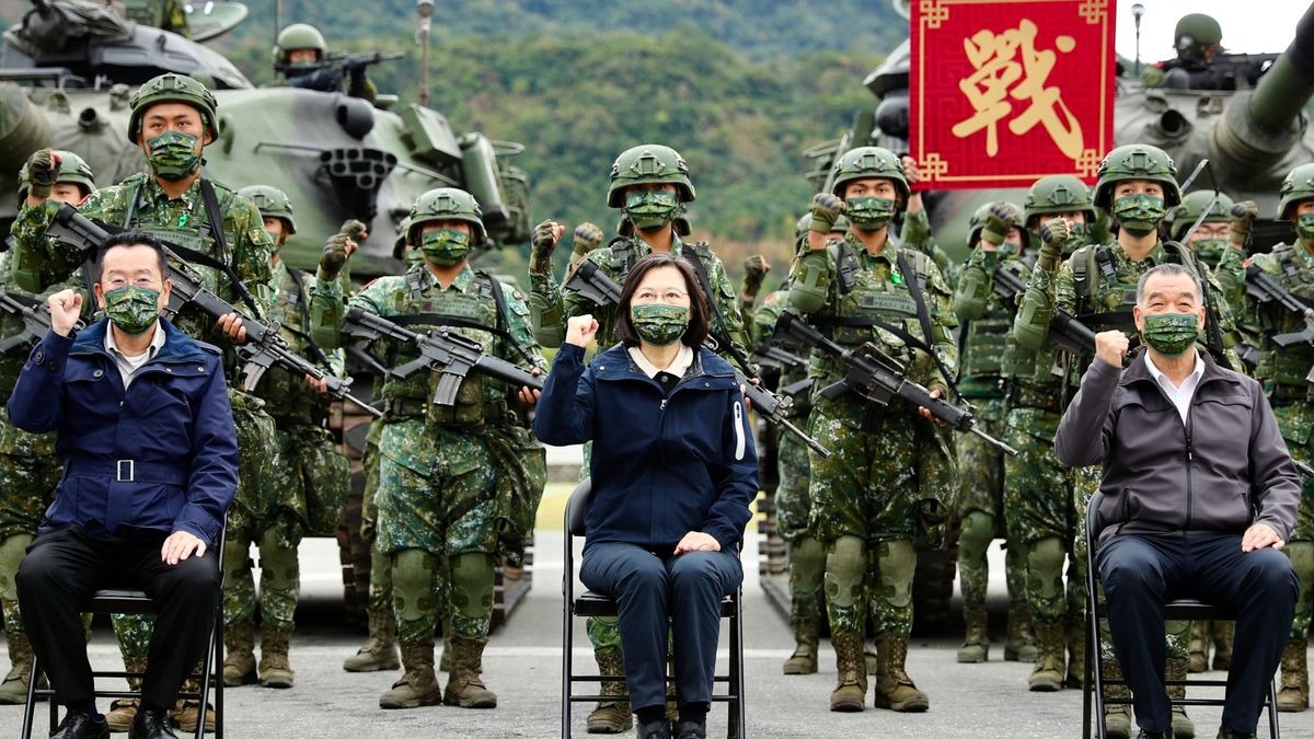 Tchaj-wan se bojí útoku. Čína by mohla využít ukrajinské krize